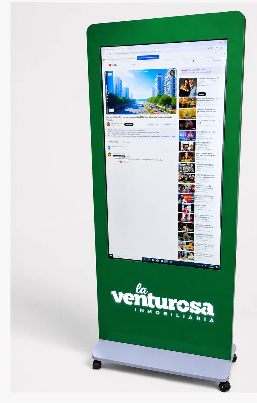 Tótem publicitario premium